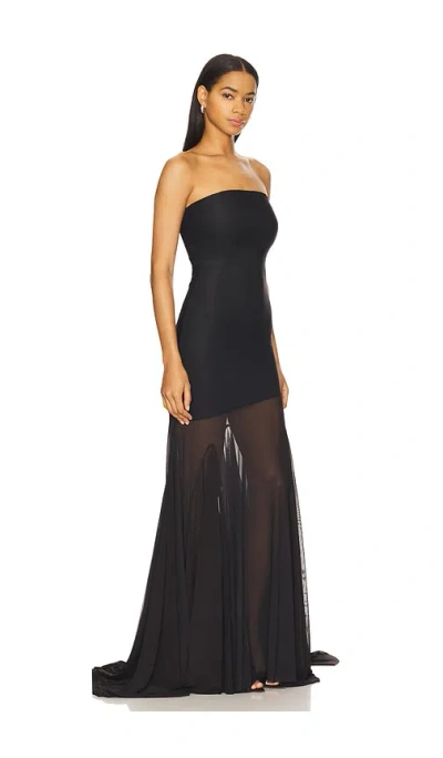 Deme By Gabriella X Revolve Dahlia Gown In Black