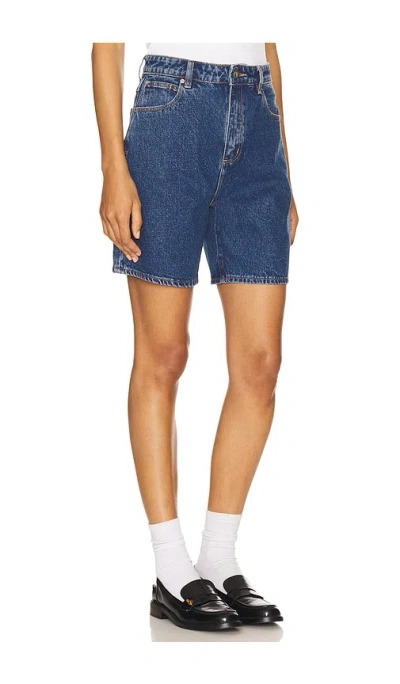 Abrand Carrie Short In Blue