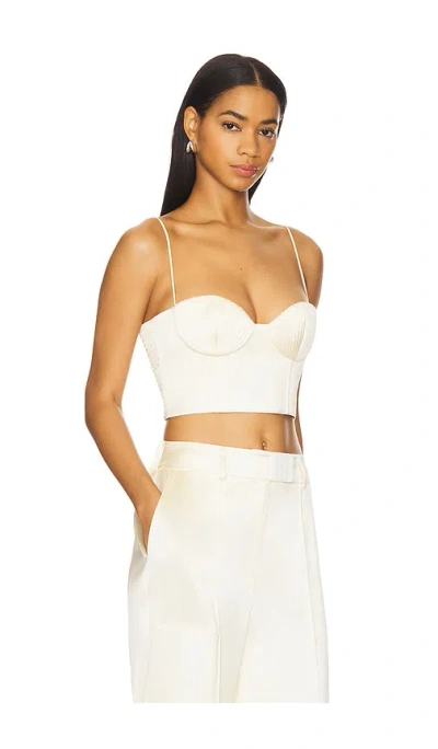 Bevza Seashell Top In White