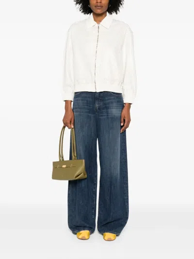 Liu •jo Embellished Jacket In White