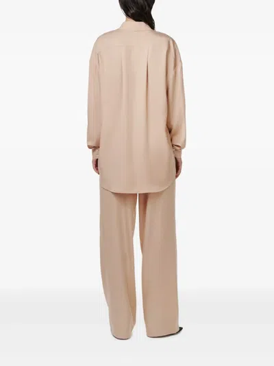 Annafoxy Pocketed Shirt In Neutrals