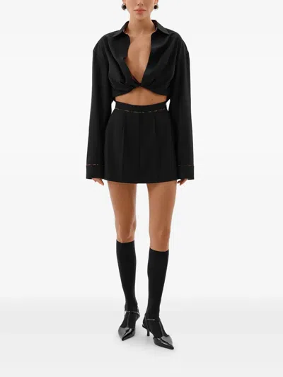 Annafoxy Amelia Shirt In Black