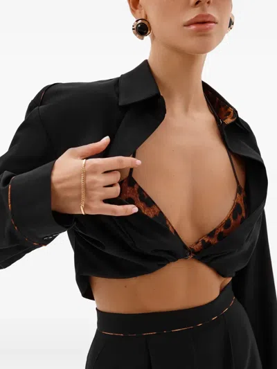 Annafoxy Amelia Shirt In Black