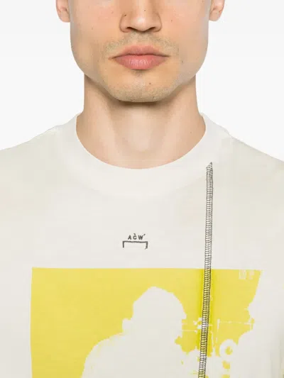 A-cold-wall* Dial T-shirt In Neutrals