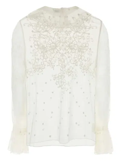 Bode Thom Browne Rwb Pocket T-shirt In White