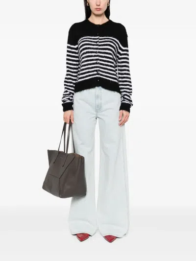 Khaite Blue Dane Stretch Jeans In White