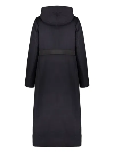 Moorer Zip-up Reversible Coat In Brown