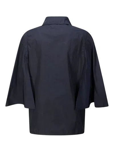 Labo Art Button-down Jacket In Blue