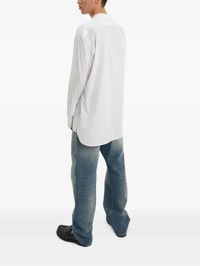 1989 Studio Striped Long Sleeves Shirt In White