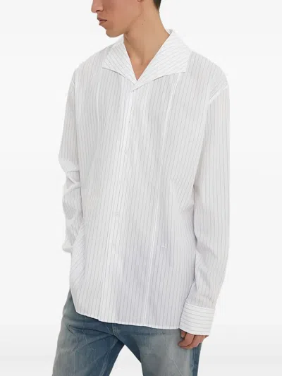 1989 Studio Striped Long Sleeves Shirt In White