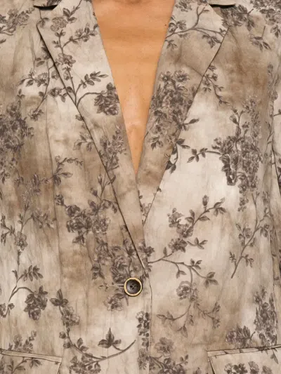 Uma Wang Kaly Jacket In 褐色