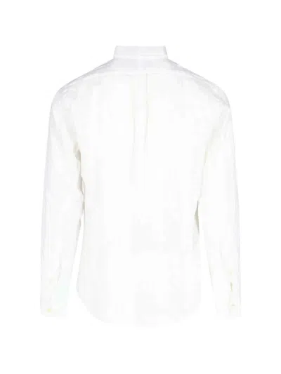 Polo Ralph Lauren White Cotton Tank Top In Bianco