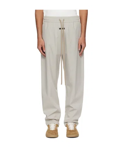 Fear Of God Eternal Fleece Relaxed Sweatpants In Cement