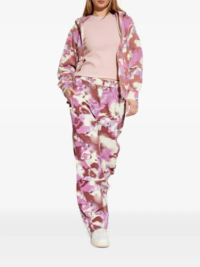 A Bathing Ape Camouflage-print Trousers In Rosa