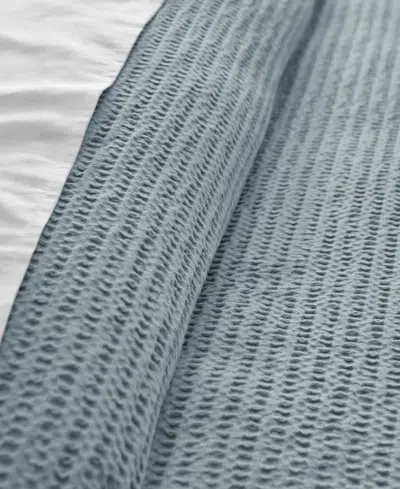 Levtex Cloud Waffle Textured 2-pc. Comforter Set, Twin/twin Xl In Chambray