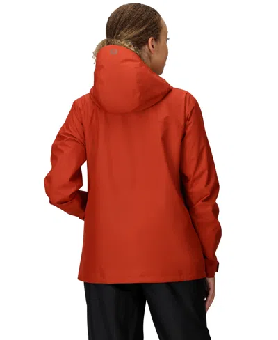 Marmot Women's Minimalist Pertex Hooded Collar Jackets In Red