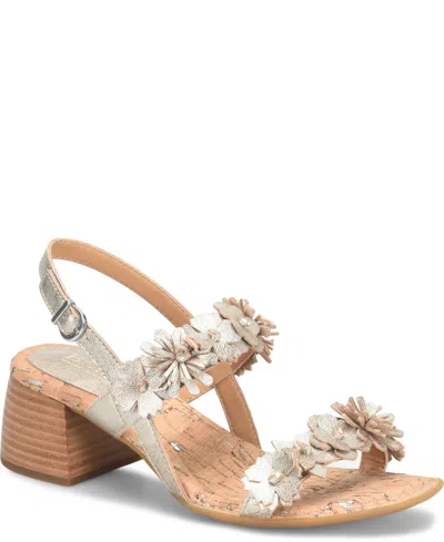 Born Women's Springs Sandal In Light Gold In Light Gold Panna Cotta