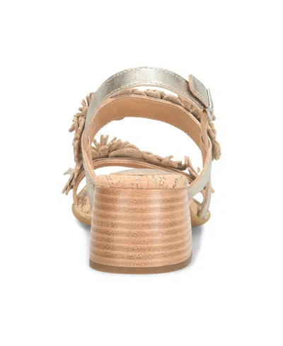 Born Women's Springs Sandal In Light Gold In Light Gold Panna Cotta