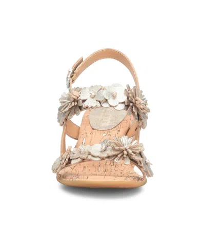 Born Women's Springs Sandal In Light Gold In Light Gold Panna Cotta