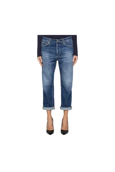 Dondup Koons Gioiello Jeans In Navy