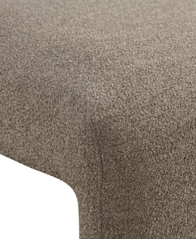 Serta 86" Polyester Tigard Convertible Sofa In Brown