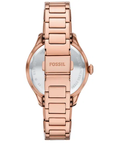 Fossil Women's Gilmore Silver Dial Watch In Pink