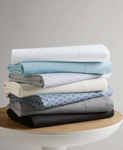 510 Design Super 144-thread Count Cotton 4-pc. Sheet Set, California King In Dark Gray