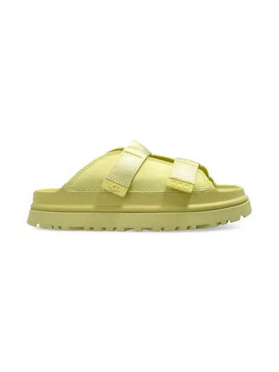 Ugg Goldenglow Slides In Green