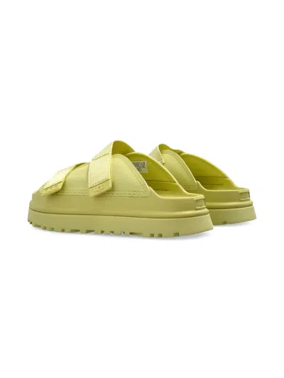 Ugg Goldenglow Slides In Green