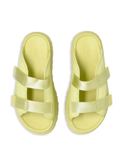 Ugg Goldenglow Slides In Green