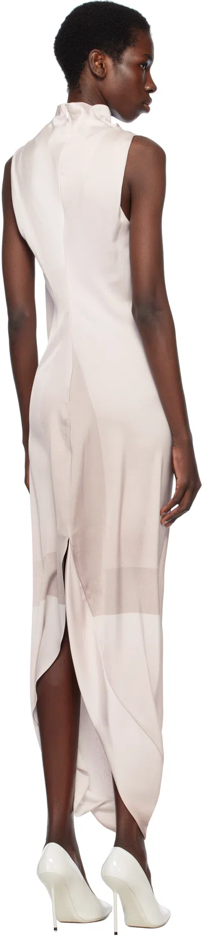 Jean Paul Gaultier 'the Draped Trompe-l'œil Corset' Dress In Brown