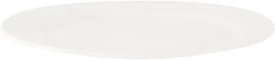 Service Projects White Métier Sp Embossed Tray Serving Plate In Metier