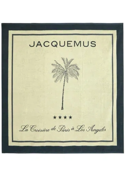 Jacquemus La Serviette Croisiere Beach Towel In Beach