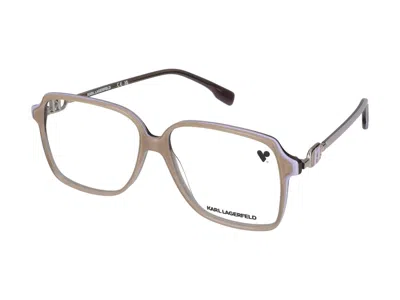 Shop Karl Lagerfeld Eyeglasses In Brown