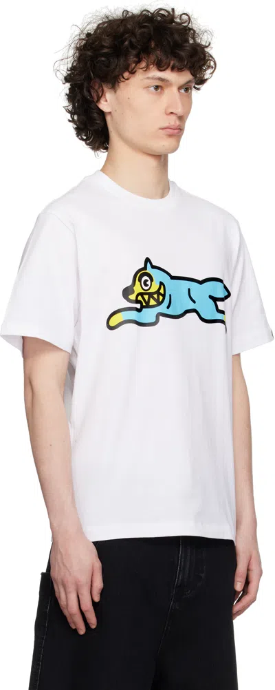 Icecream Ic Blu Rundog T In White