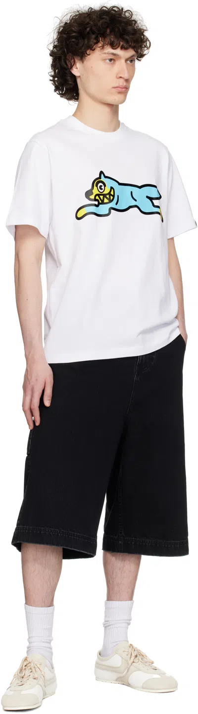 Icecream Ic Blu Rundog T In White