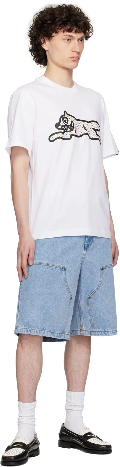 Icecream Running Dog Graphic-printed T-shirt In White