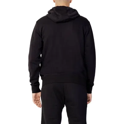 Armani Exchange Black Cotton Sweater In Black