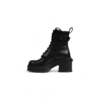 Armani Exchange Black Polyester Boot In Black