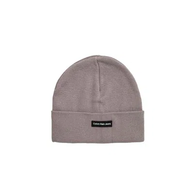 Calvin Klein Gray Recycled Polyester Hats & Men's Cap In Gray