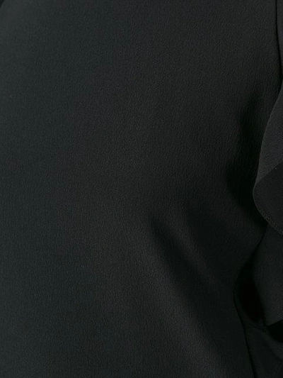 Shop Carven Ruffled Detailing Blouse In Black