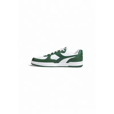 Diadora Green Synthetic Leather Sneaker In Green