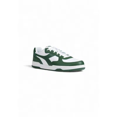 Diadora Green Synthetic Leather Sneaker In Green