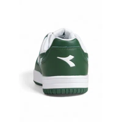 Diadora Green Synthetic Leather Sneaker In Green