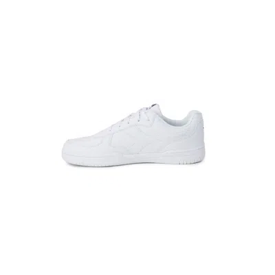 Diadora White Synthetic Leather Sneaker In White