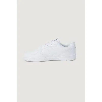 Diadora White Synthetic Leather Sneaker In White