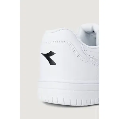Diadora White Synthetic Leather Sneaker In White