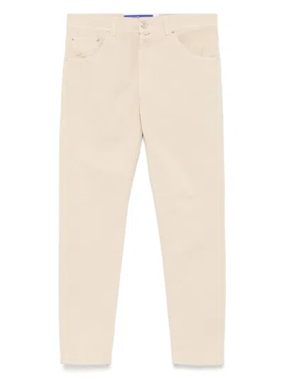 Jacob Cohen Scott Trousers In Neutrals
