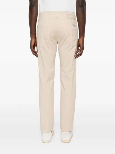 Jacob Cohen Scott Trousers In Neutrals