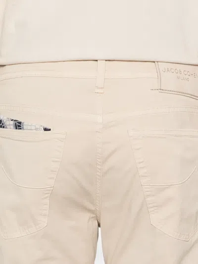 Jacob Cohen Scott Trousers In Neutrals